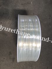 PU and PVC guide A  for Guiding on the conveyor belts Transparent, hardness 70A to 80A