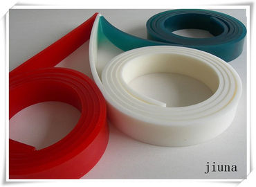 Red / Green Solvent Resistance Squeegee For Screen Printing 4 Meter , Anti-Oil