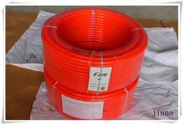 8mm diameter  orange color PU Transmission Polyurethane Round Belting