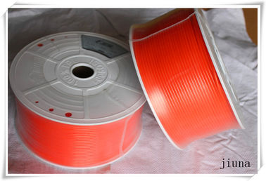 8mm diameter  orange color PU Transmission Polyurethane Round Belting