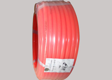 Polyurethane PU orange smooth round belt / High tensile strength Polyurethane Round Belt