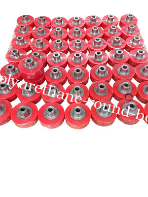 6 Inch Custom Service Pu Wheels With Solid Hub Type