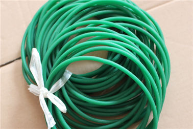Green High Tensile   Polyurethane Round Belt  For Industrial