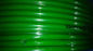 Industrial Transmission Polyurethane Round Belt PU Green , 8mm Diameter