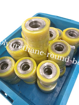 6 Inch Custom Service Pu Wheels With Solid Hub Type