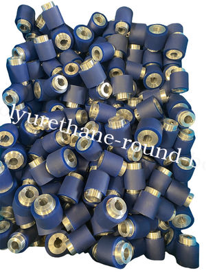 6 Inch Custom Service Pu Wheels With Solid Hub Type
